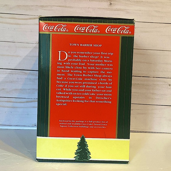 COCA COLA - Town Barber Shop - Town Square Collection - Picture 10 of 11
